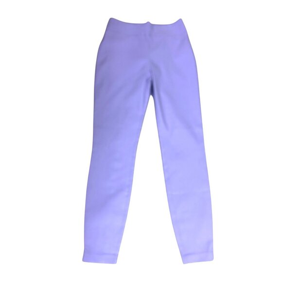 New York & Company Womens Ankle Pants Lavender S Stretch Pull On Tapered Casual - Picture 4 of 12